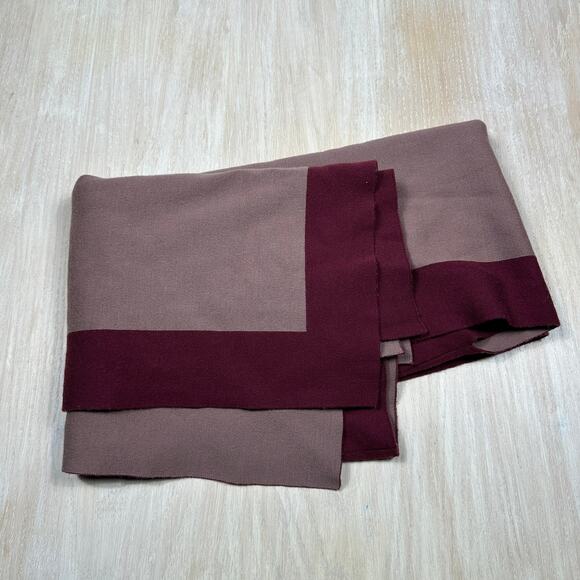 Lululemon Bundle Up Wrap Scarf Merino Wool Blend Spanish Oak Savanah One Size - Picture 4 of 12